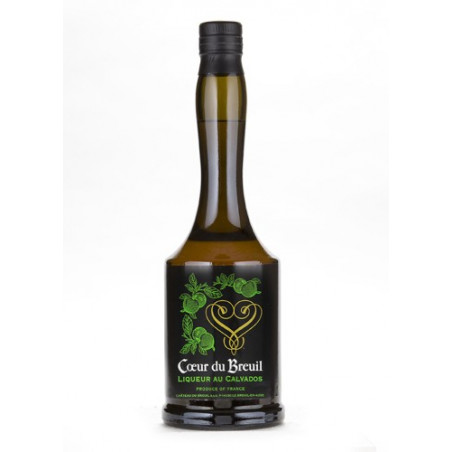 LIQUEUR AU CALVADOS " COEUR DU BREUIL " 70 cl - Château du Breuil