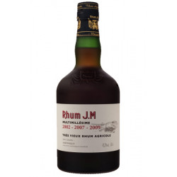 Rhum Agricolo CUVÉE MULTIMILLÉSIMÉ 2002 2007 2009 70 cl - J.M.