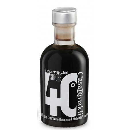 Condimento con Aceto Balsamico di Modena i.g.p. "il cuore di sapore" 100 ml - Casa Rinaldi