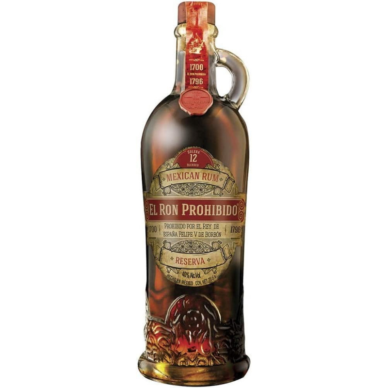 Ron Mexican Reserva Solera 12 anni 70 cl - El Ron Prohibido