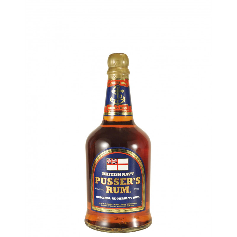 British Navy Rum original 70 cl - Pusser's