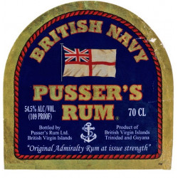 British Navy Rum original 70 cl - Pusser's