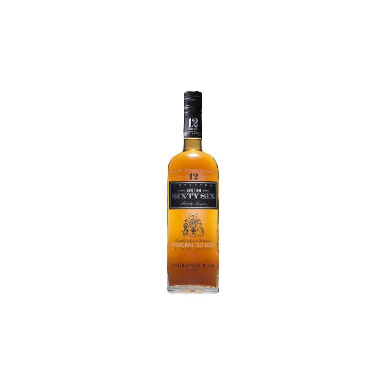 Rum Sixty Six 12 anni Family Reserve 70 cl - Foursquare Distillery