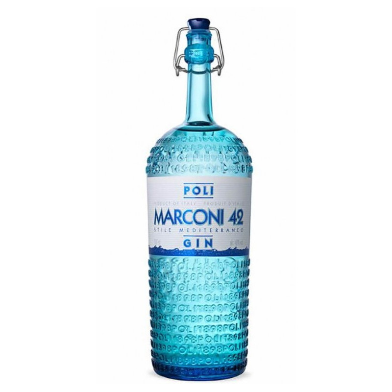 Marconi 42 GIN stile mediterraneo 70 cl - Jacopo Poli