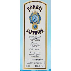 Gin London Dry 70 cl - Bombay Sapphire