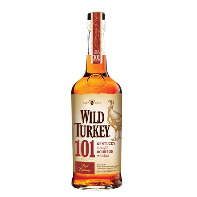 Kentucky Straight Bourbon Whiskey 101 proof 70 cl - Wild Turkey