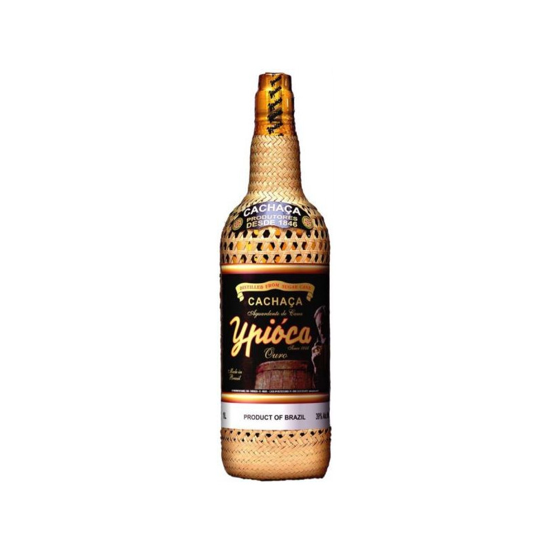 Cachaca Ouro Empalhada 70 cl - Ypioca