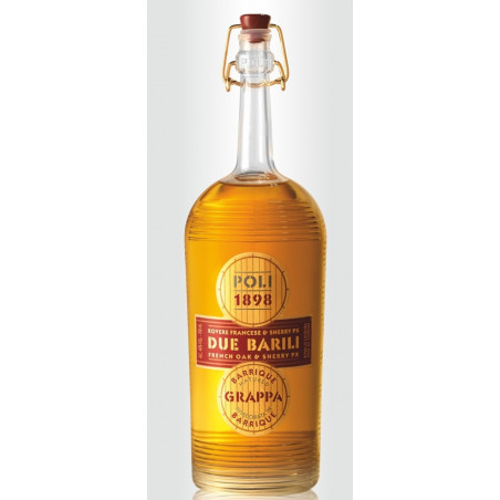 Grappa Due Barili 70 cl - Jacopo Poli