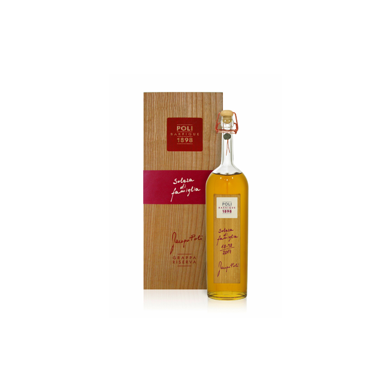 Grappa BARRIQUE SOLERA DI FAMIGLIA 18- 98 70 cl - Jacopo Poli