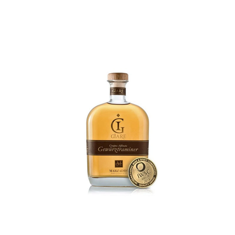 Grappa  Le Giare Gewürztraminer 70 cl - Marzadro