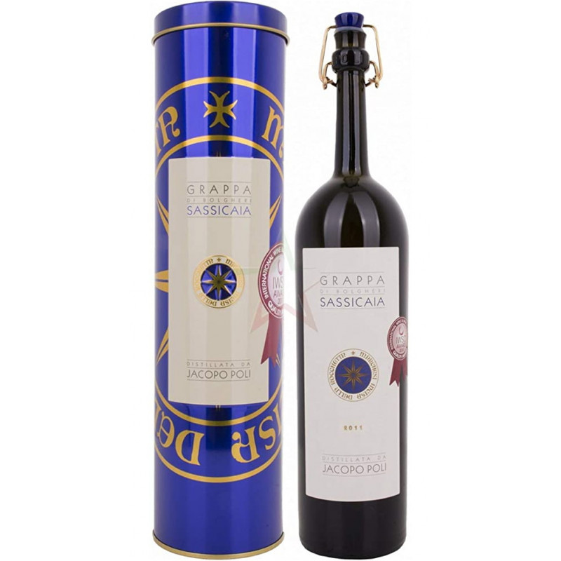 Grappa di Bolgheri Sassicaia 50 cl - Jacopo Poli