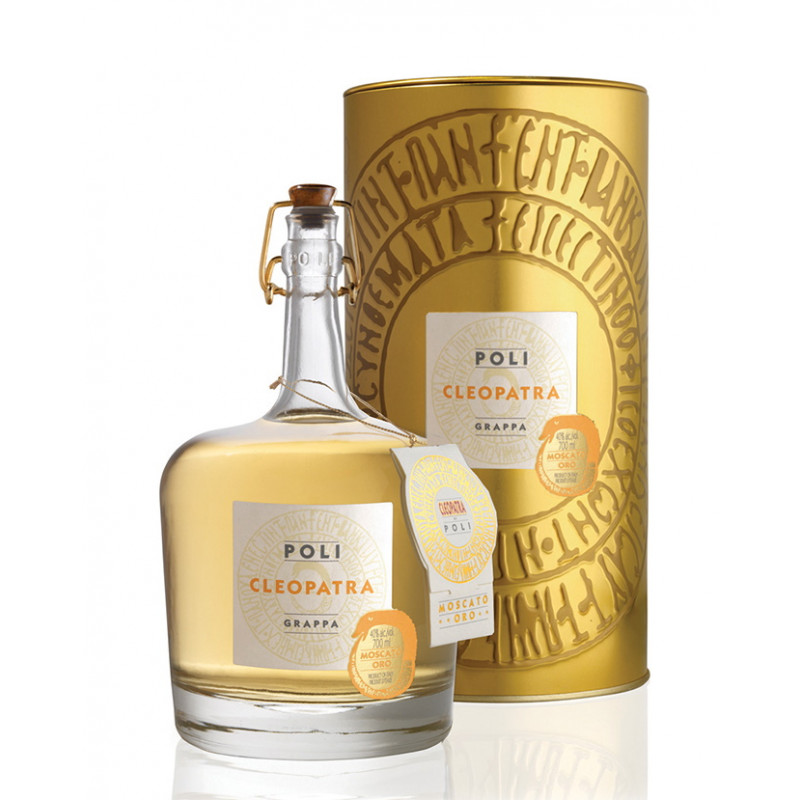 Grappa “Cleopatra Moscato Oro" 70 cl - Jacopo Poli