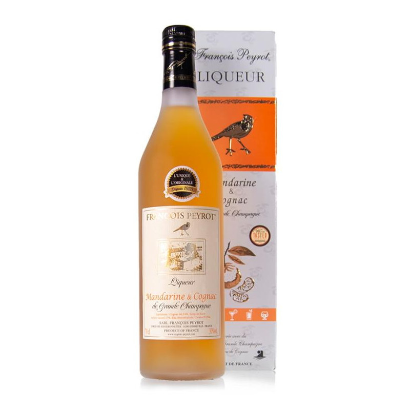 Liqueur au Cognac Mandarine 70 cl - François Peyrot