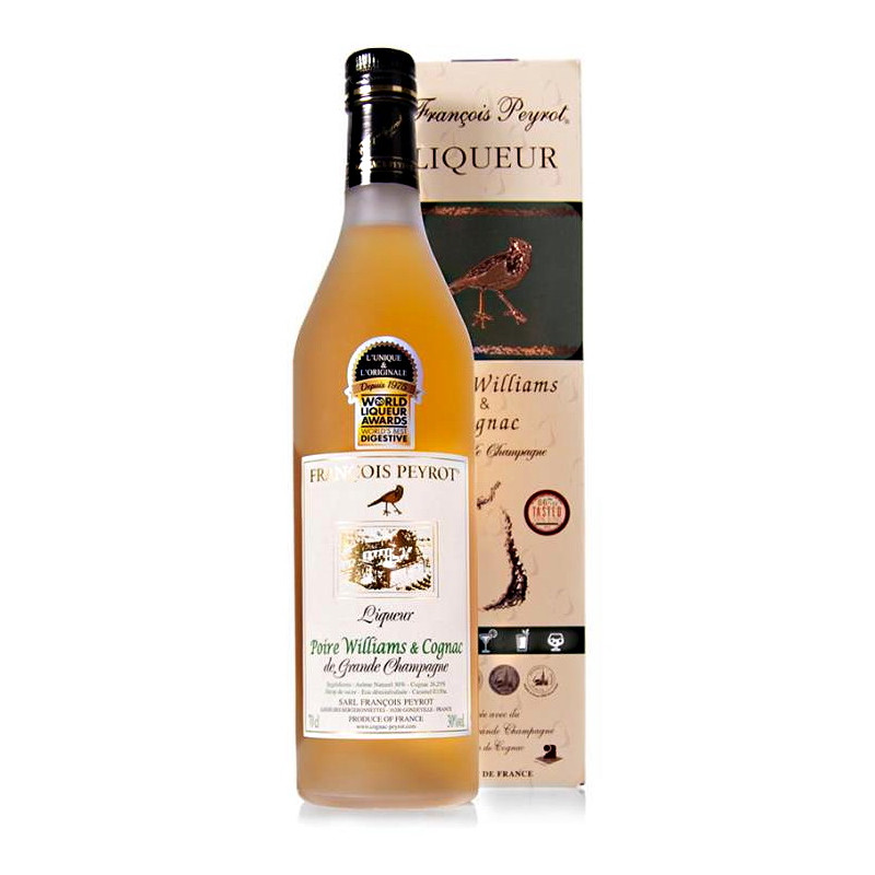 Liqueur au Cognac Poire 70 cl - François Peyrot