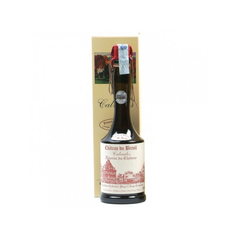 Calvados Res. du Chateau 8 anni 70 cl - Château du Breuil