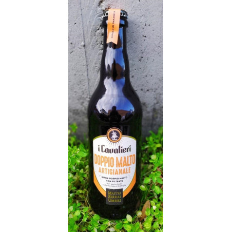 Birra bionda doppio malto 50 cl- I Cavalieri