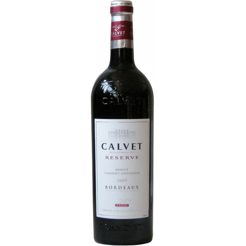 Bordeux Rouge Reserve 75 cl - Calvet