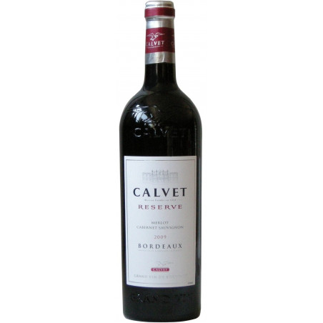 Bordeux Rouge Reserve 75 cl - Calvet