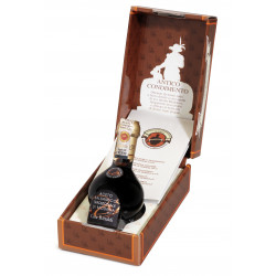 Aceto Balsamico Tradizionale di Modena d.o.p. Extra vecchio 100 ml - Casa Rinaldi in cofanetto di legno