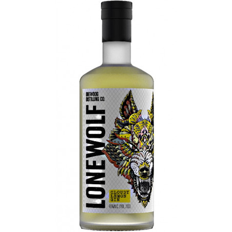 Lonewolf "Cloudy lemon" Gin  70 cl - Brewdog Distilling Co.