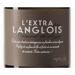 Crémant de Loire N.V Blanc de Blancs l'extra par 75 cl - Langlois Chateau