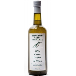 Olio extravergine d'oliva D.O.P. qualità taggiasca 75 cl - Frantoio Ulivi di Liguria bottiglia