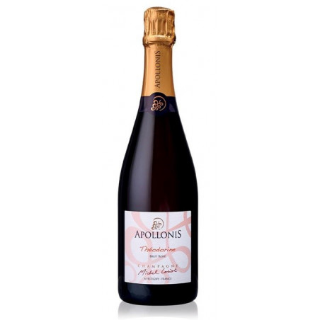 Champagne brut Théodorine Rosé 75 cl - Apollonis