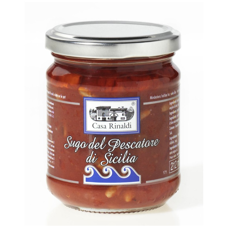 Sugo del Pescatore di Sicilia 180 gr - Casa Rinaldi