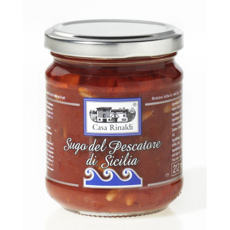 Sugo del Pescatore di Sicilia 180 gr - Casa Rinaldi