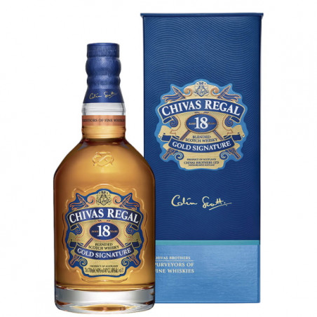 Blended Scotch Whisky “Gold Signature” 18 years old 70 cl - Chivas Regal
