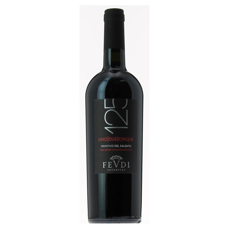 Primitivo i.g.p. Salento 125 75 cl - Feudi Salentini