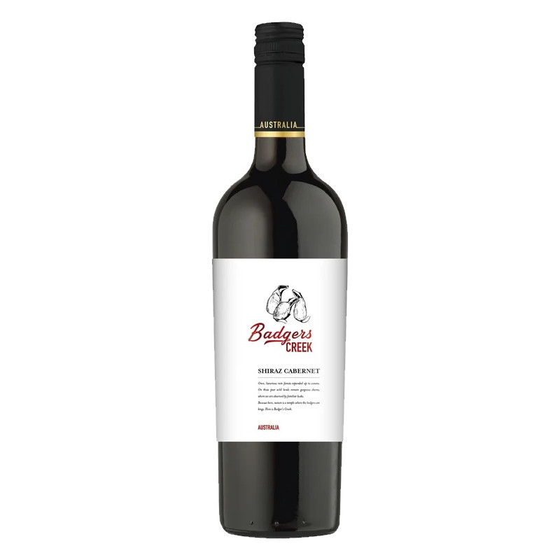 Shiraz, Cabernet Sauvignon 75 cl - Badgers Creek