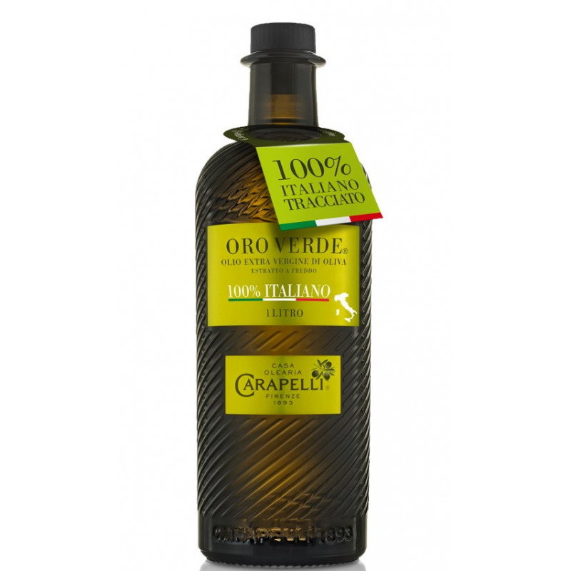 Olio extravergine d'oliva oro verde 100% italiano 100 cl - Carapelli