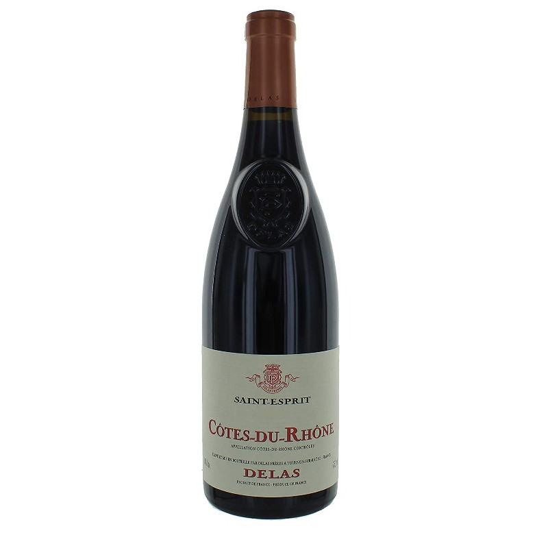 Côtes du Rhône Saint-Esprit Rouge 75 cl - Delas