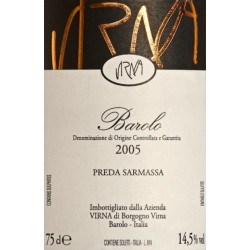 Barolo d.o.c.g. Sarmassa 75 cl - Virna