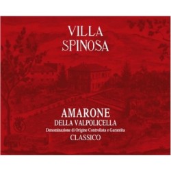 Amarone della Valpolicella D.O.C.G. et. rosso 75 cl - Villa Spinosa