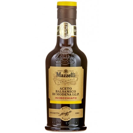 Aceto Balsamico di Modena i.g.p. Etichetta Oro 250 ml - Mazzetti