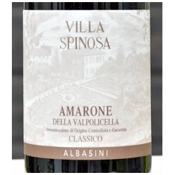 Amarone della Valpolicella d.o.c.g. " Albassini" 75 cl - Villa Spinosa