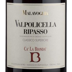Valpolicella Ripasso Classico Superiore "Malavoglia" d.o.c. 75 cl - Ca' la bionda