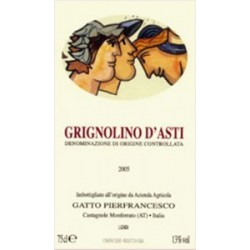 Grignolino D'Asti D.O.C. “Montalto” 75 cl - Gatto