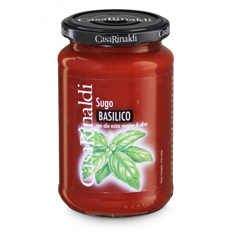 Sugo al Pomodoro e basilico 350 gr - Casa Rinaldi