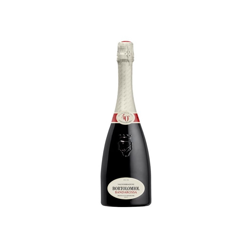 Prosecco di Valdobbiadene Superiore Extra Dry Millesimato "Banda rossa" 75 cl - Bortolomiol