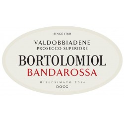 Prosecco di Valdobbiadene Superiore Extra Dry Millesimato "Banda rossa" 75 cl - Bortolomiol