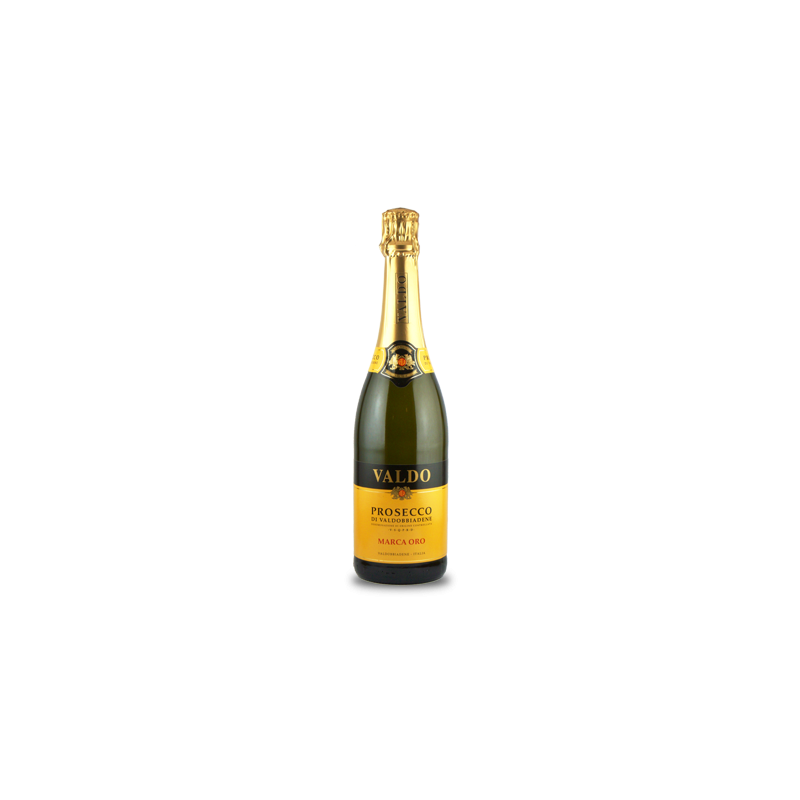 Spumante Valdobbiadene Prosecco Superiore extra dry Marca Oro 75 cl - Valdo