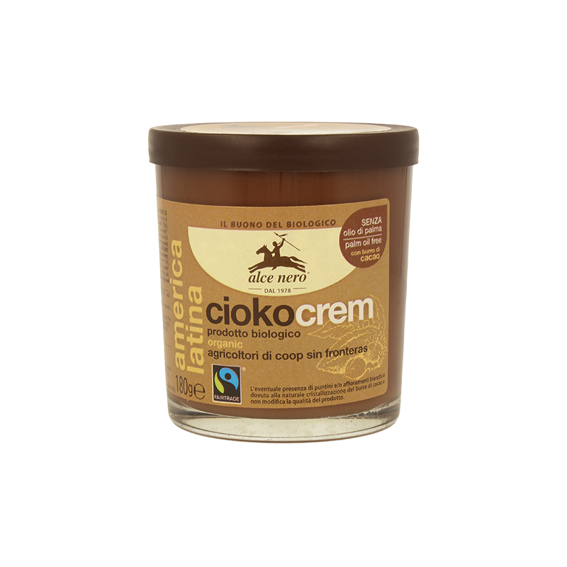 Ciokocrem crema di nocciole spalmabile biologica 270 gr - Alce Nero