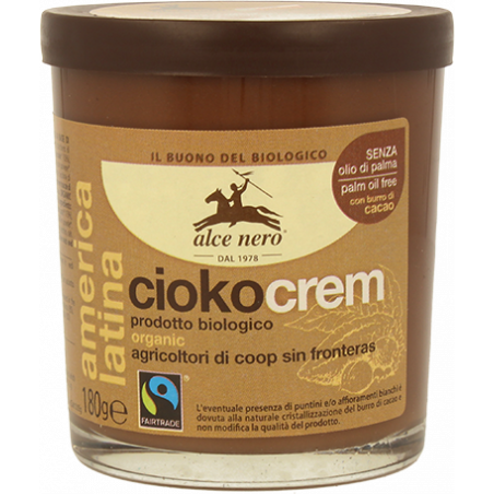 Ciokocrem crema di nocciole spalmabile biologica 270 gr - Alce Nero