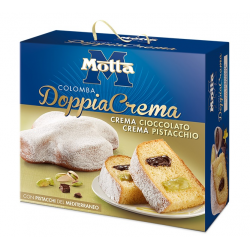 Colomba DoppiaCrema Cioccolato e Pistacchio 700 gr - Motta