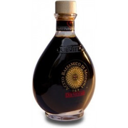 vista profilo Aceto Balsamico di Modena I.G.P. - Linea oro 250 ml Due Vittorie