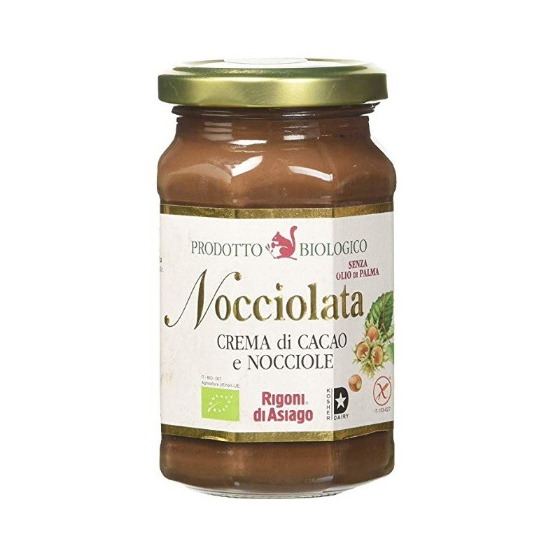 Crema bio al cacao e nocciola "Nocciolata" 700 gr - Rigoni di Asiago