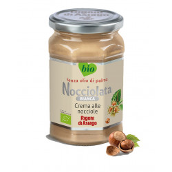 Crema bio bianca alla nocciola "Nocciolata" 350 gr - Rigoni di Asiago